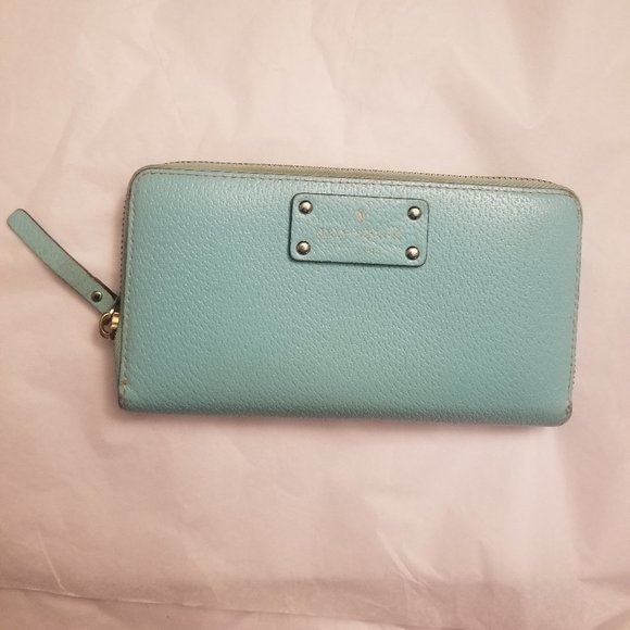 kate spade Handbags - Wlru1153 Kate Spade Leather Zip Around Wallet